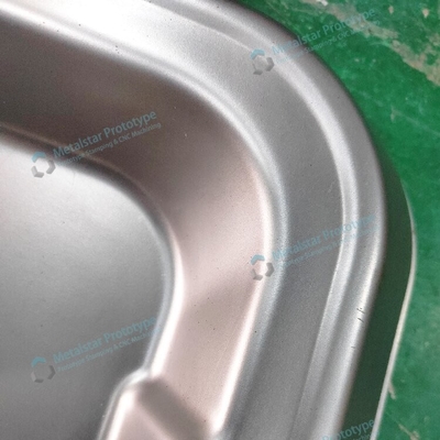 0.8mm SPCD स्टील डीप ड्रॉ प्रोटोटाइप पार्ट्स के लिए BBQ और ग्रिल